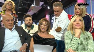 María Patiño, anunciando el nacimiento de La Osa en 'Ni que fuéramos Shhh'.