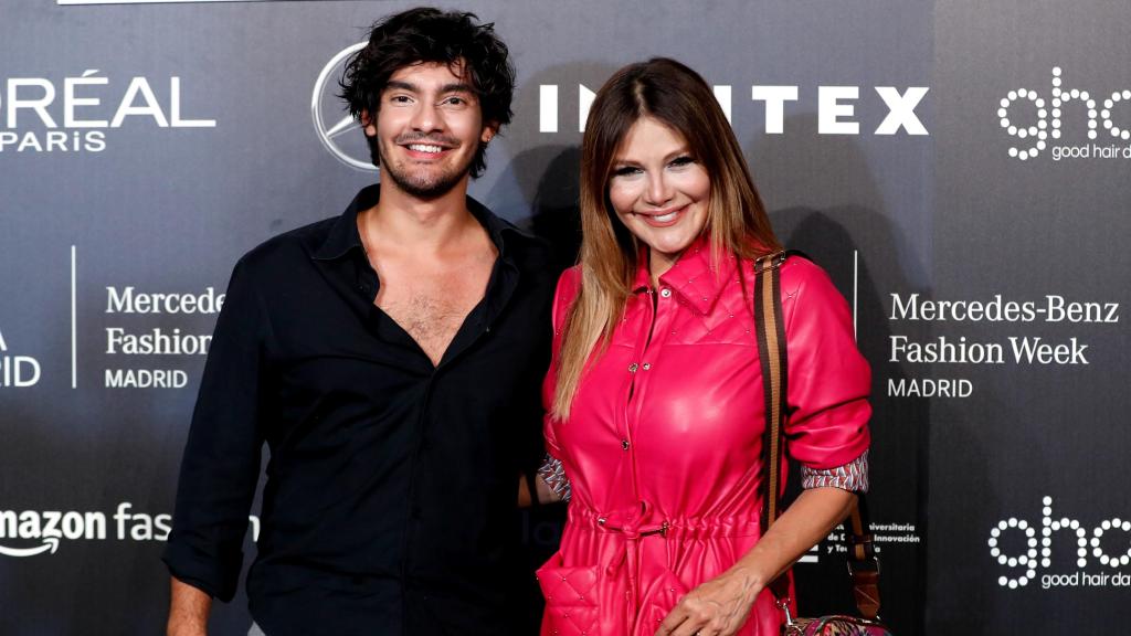 Ivonne Reyes, con su hijo Álex, su mayor apoyo.