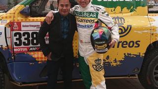 Ganesh Manalama y Jesús Calleja, en una imagen de sus redes sociales.