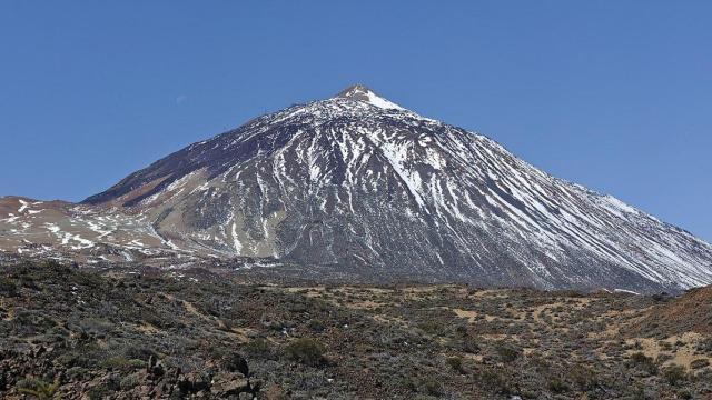 Una fotografía del Teide. Foto: Wikimedia Commons