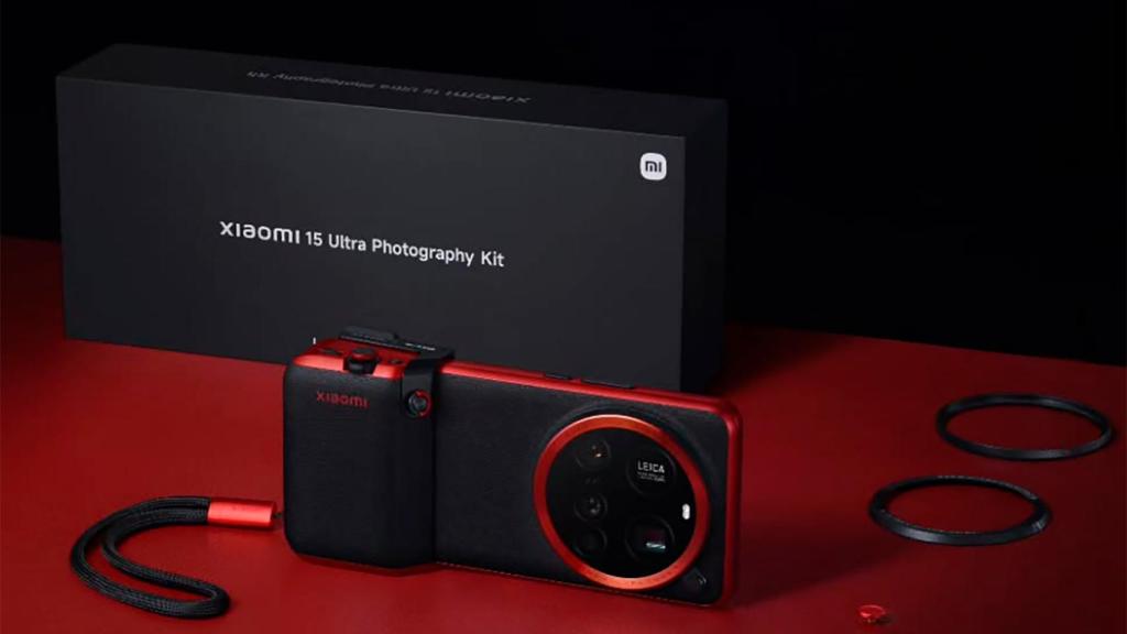 El kit de fotografía del Xiaomi 15 Ultra