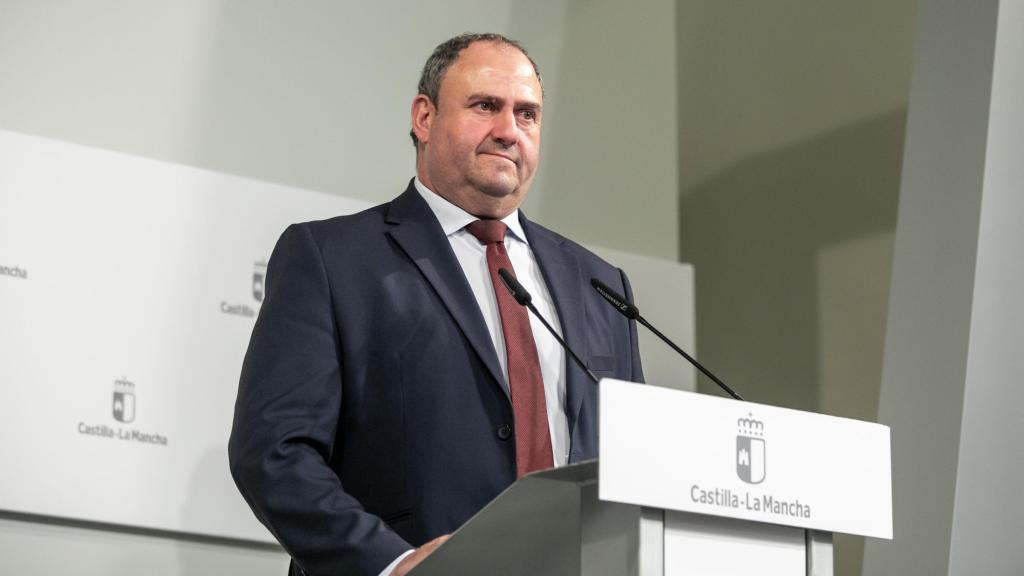 Julian Martínez Lizán, consejero de Agricultura, Ganadería y Desarrollo Rural. Foto: JCCM.