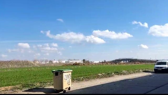 Parcela agrícola en la que se pretende construir la planta en Seseña (Toledo).