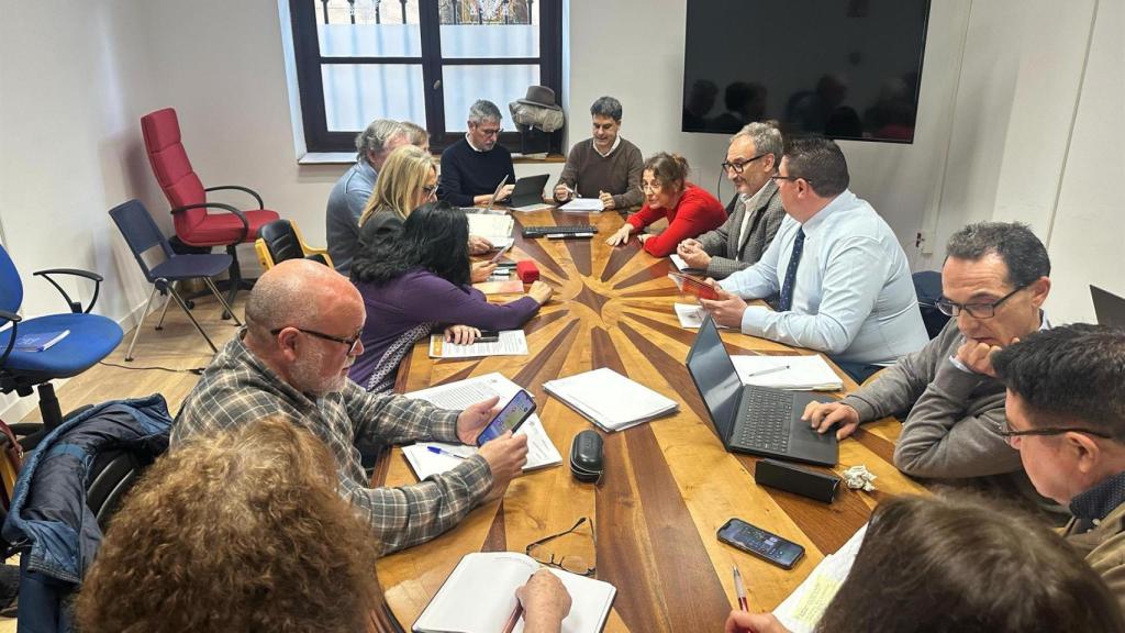 Reunión de la Comisión de Cultura, Hacienda y Patrimonio del Ayuntamiento de Toledo.
