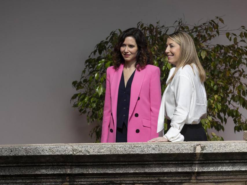 Isabel Díaz Ayuso y María Guardiola.