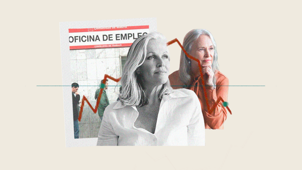 Las mujeres que se acercan a los 50 años son las que más complicado tienen encontrar un nuevo empleo.
