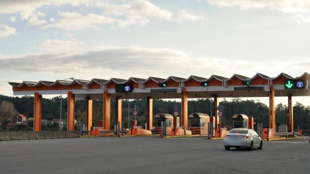 Peajes en la autopista AP-9.