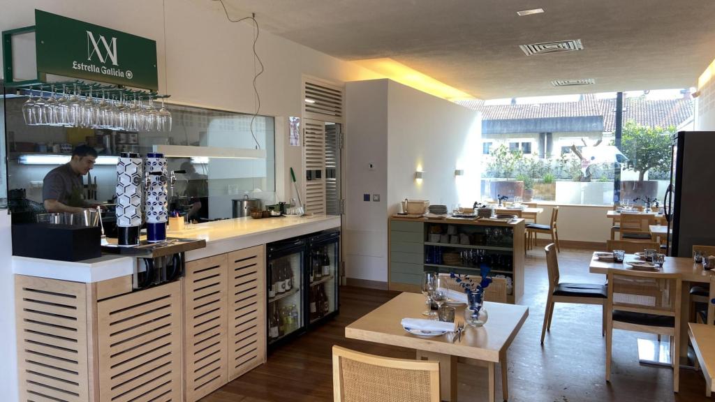 Restaurante Maina, en Santiago.