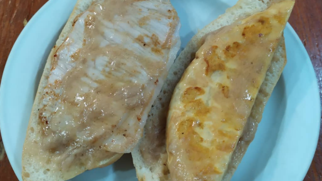 Imagen de uno de los montaditos del establecimiento.