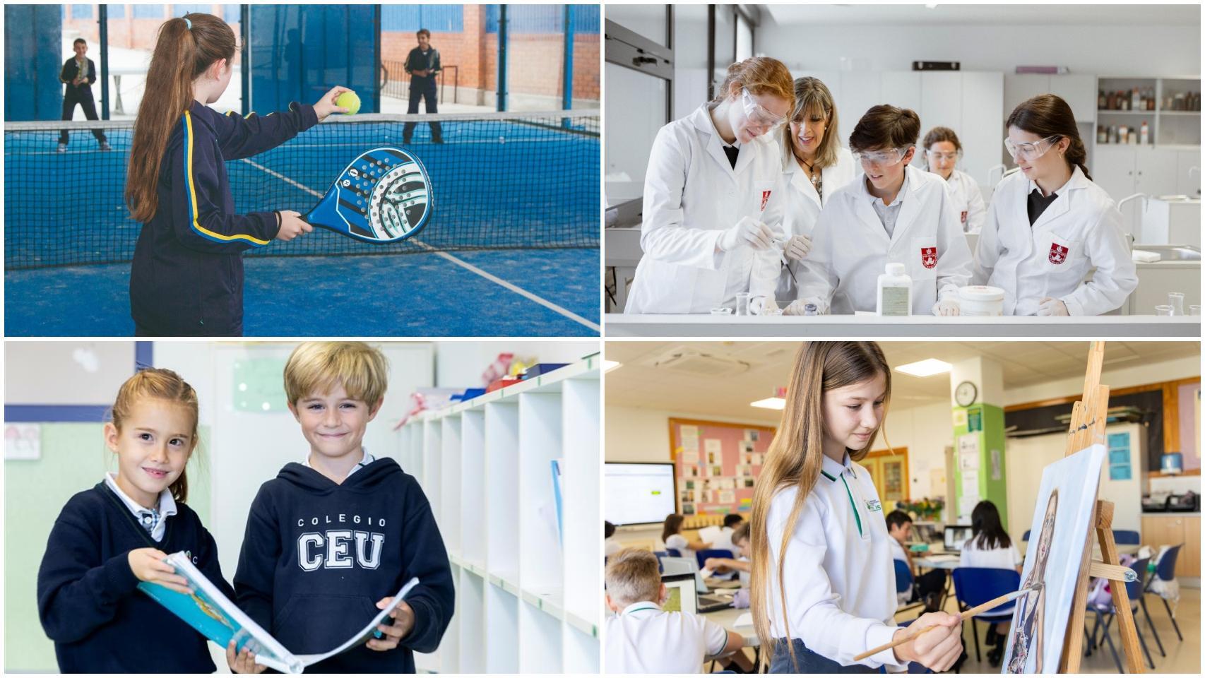 Los 50 colegios más sobresalientes de España.