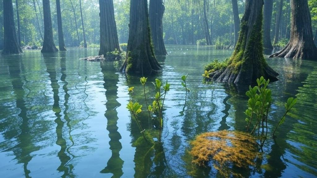 Uno de los secretos más asombrosos de la naturaleza está en Estados Unidos: un bosque sumergido desde la prehistoria