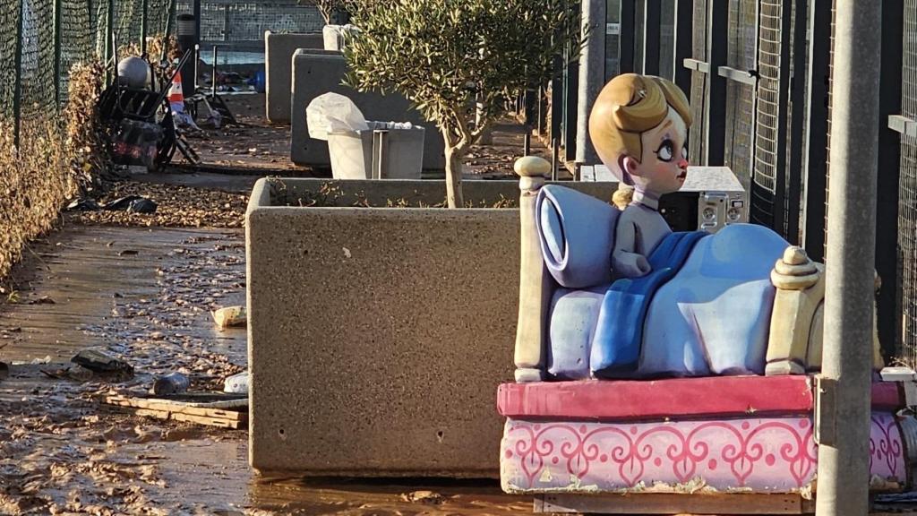 Falla afectada por la dana. Falla Convento Jerusalén