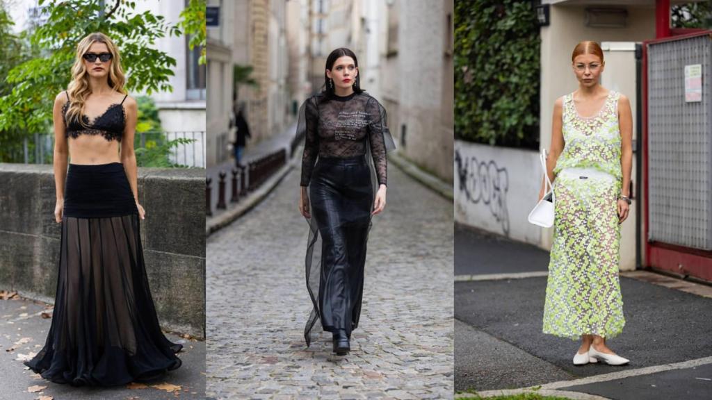 La tendencia 'boudoircore' integrada en el streetstyle.