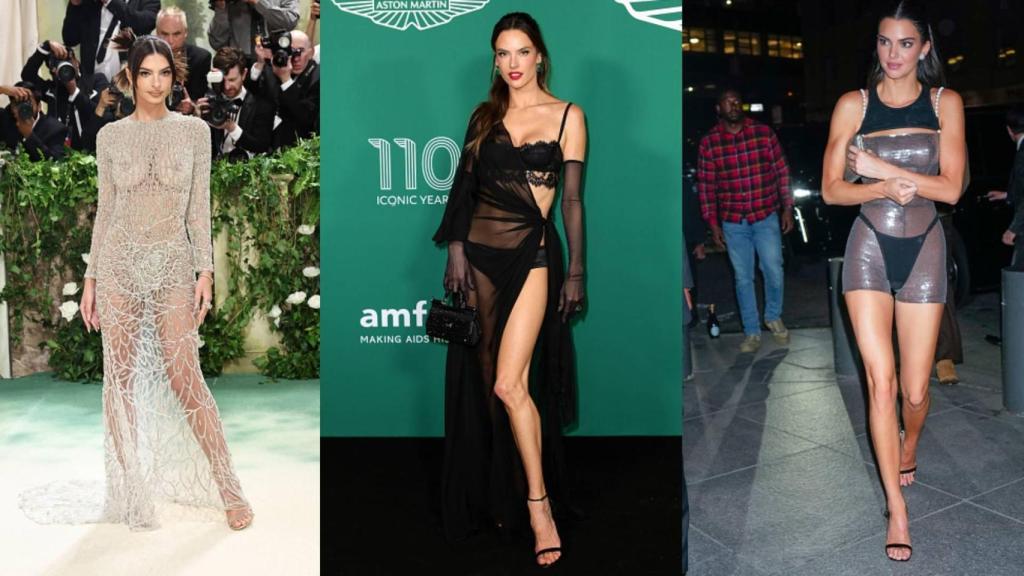 Celebrities que arriesgan con la tendencia 'bourdoircore'.
