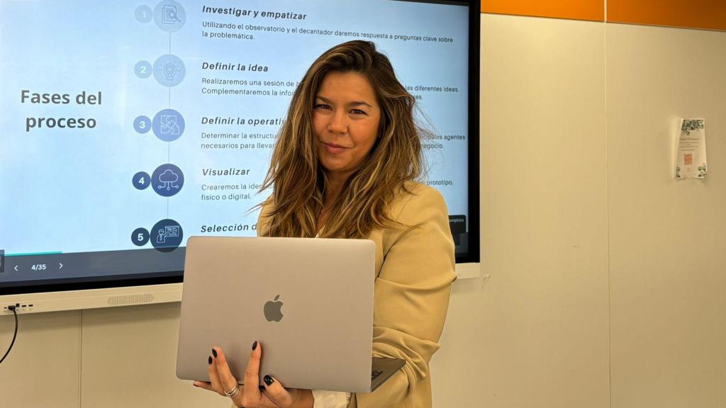 Sara Rodríguez, corresponsable de Orientación y Emprendimiento de FP  y profesora.