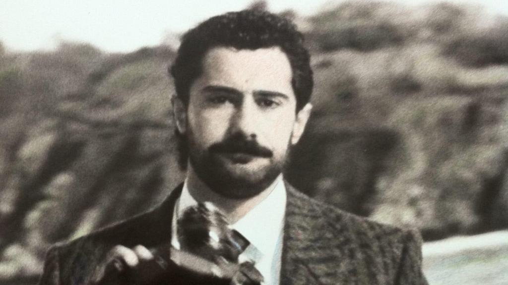 Ángel Jesús Mota, hermano de Jorge Mota, durante su juventud.