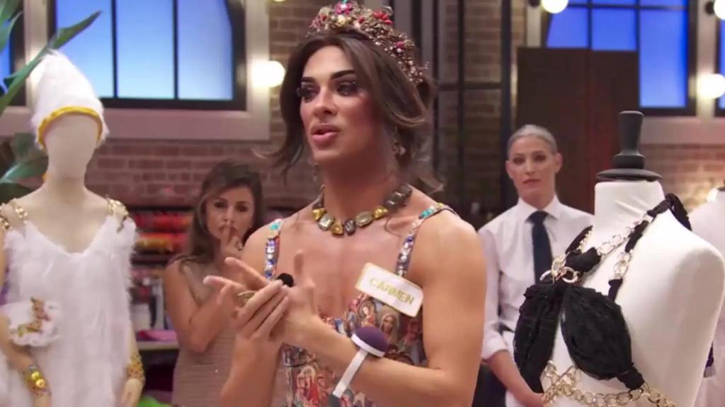 Carmen Farala en 'Maestros de la Costura Celebrity'.