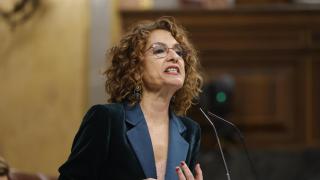 La vicepresidenta primera y ministra de Hacienda, María Jesús Montero.