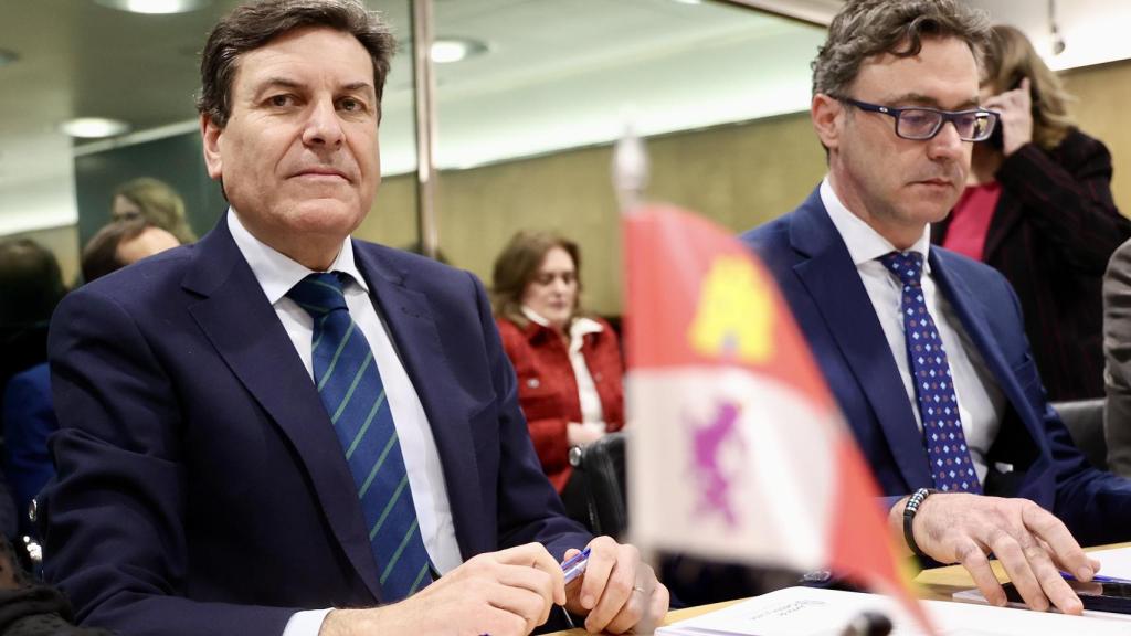 Carlos Fernández Carriedo en el Consejo de Política Fiscal y Financiera en una foto de archivo