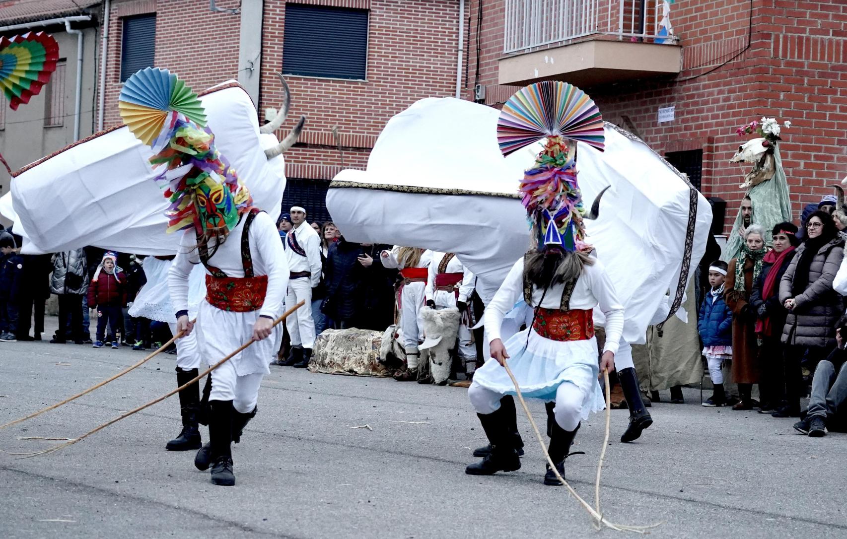 Cencerrada en Velilla de la Reina por carnaval