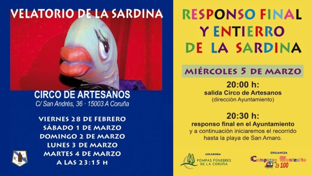 Entierro de la Sardina Entroido 2025.