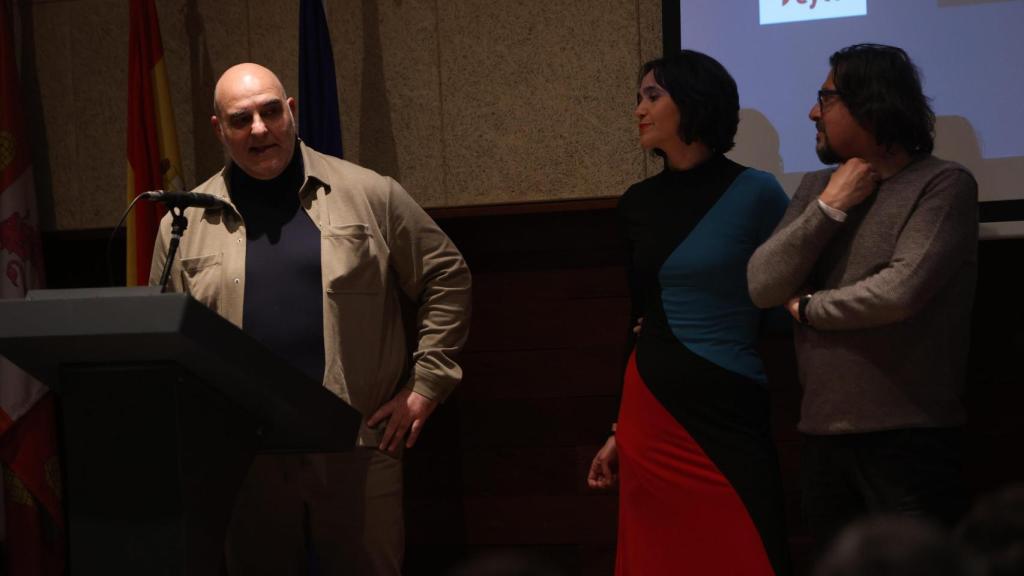 Eduardo Margareto durante la presentación de 'Mascaradas'