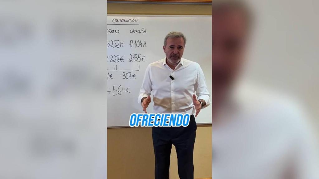 Azcón ha publicado este vídeo en sus perfiles en redes sociales