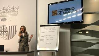 Mar Vaquero en el Consejo de Gobierno