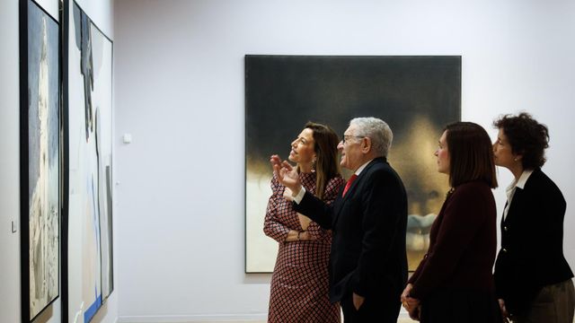 Presentación de la muestra  ‘Cómo construimos la Colección Bassat’  en La Lonja de Zaragoza