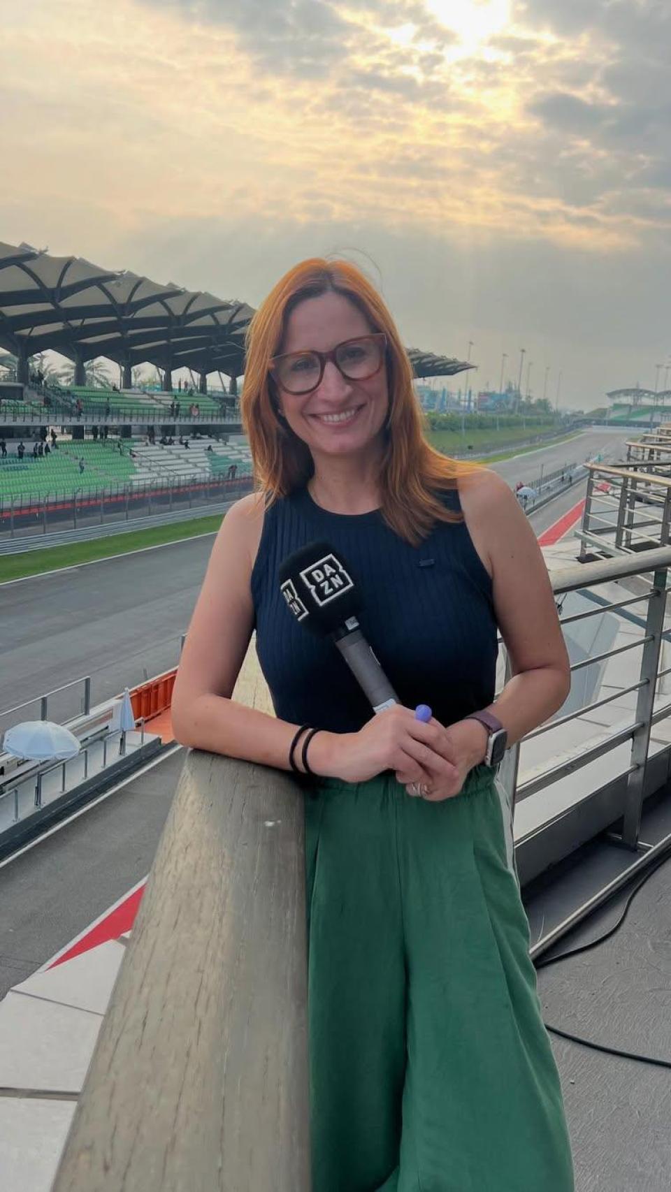 Izaskun Ruiz es una de las periodistas más respetadas en el mundo del motociclismo.