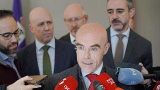 EEl jefe de la Delegación de VOX en Bruselas se reúne con el Grupo Parlamentario en las Cortes