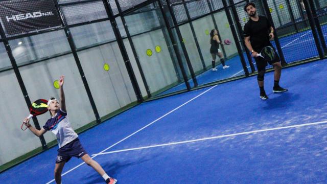 Imagen de la jornada 1 del Circuito Provincial de Pádel Indoor de la Diputación de Segovia