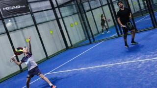 Imagen de la jornada 1 del Circuito Provincial de Pádel Indoor de la Diputación de Segovia