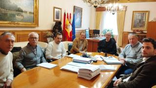 Reunión de trabajo entre la Diputación Provincial y Caja Rural de Zamora