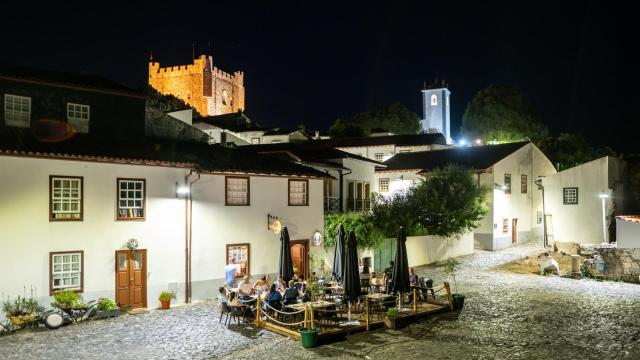 La terraza del restaurante.