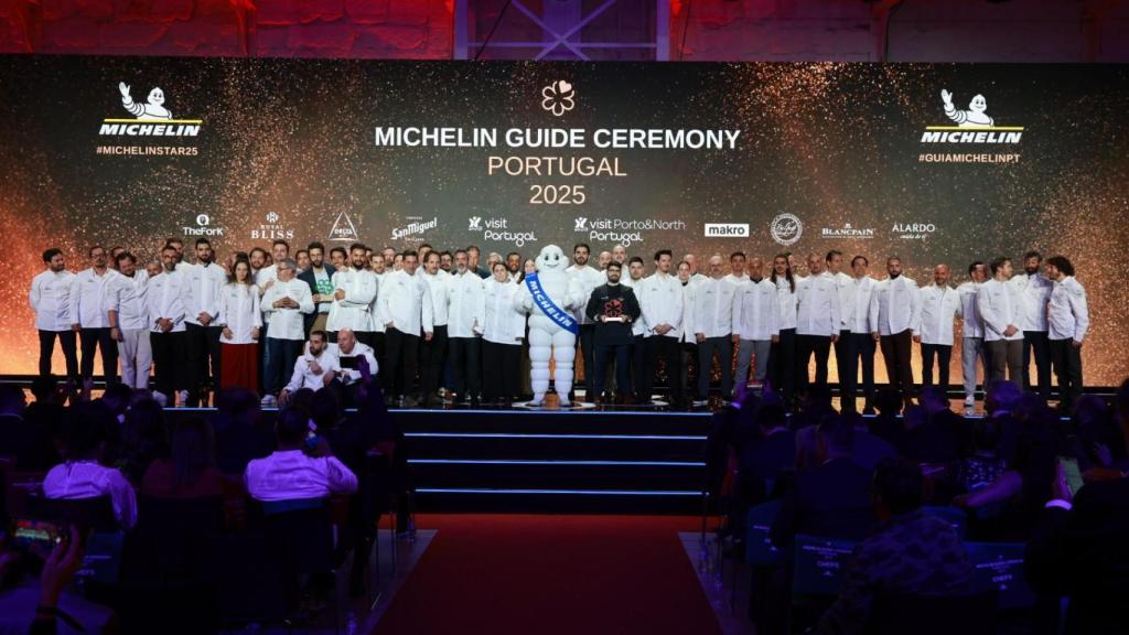 Los ganadores de la Gala Michelin Portugal 2025.
