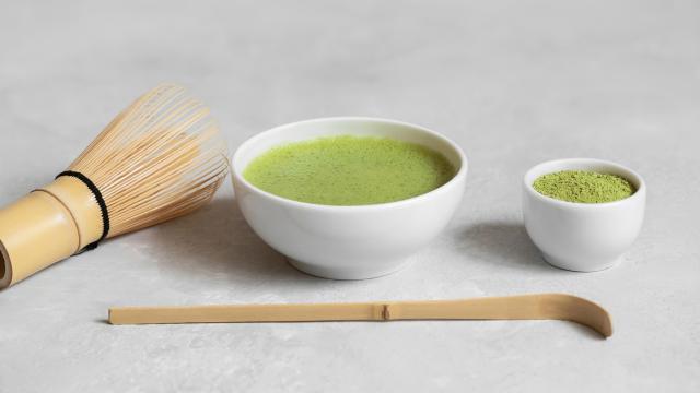 Té verde matcha.