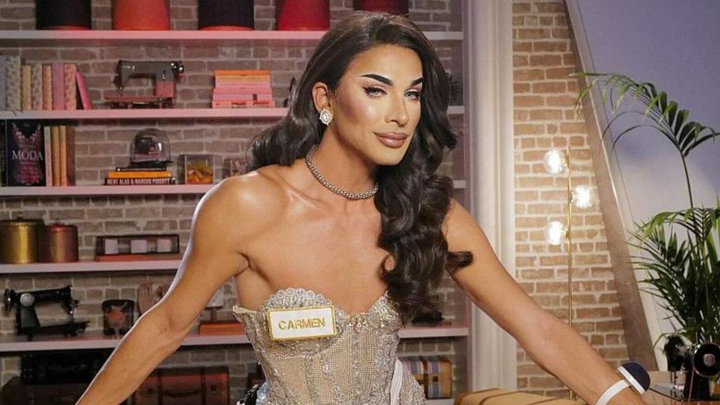 Carmen Farala en una imagen promocional de 'Maestros de la Costura Celebrity'.