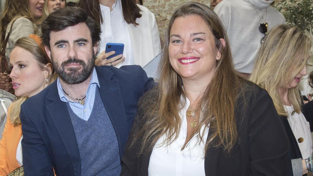 Caritina Goyanes y su viudo; Antonio Matos, en una imagen de archivo.