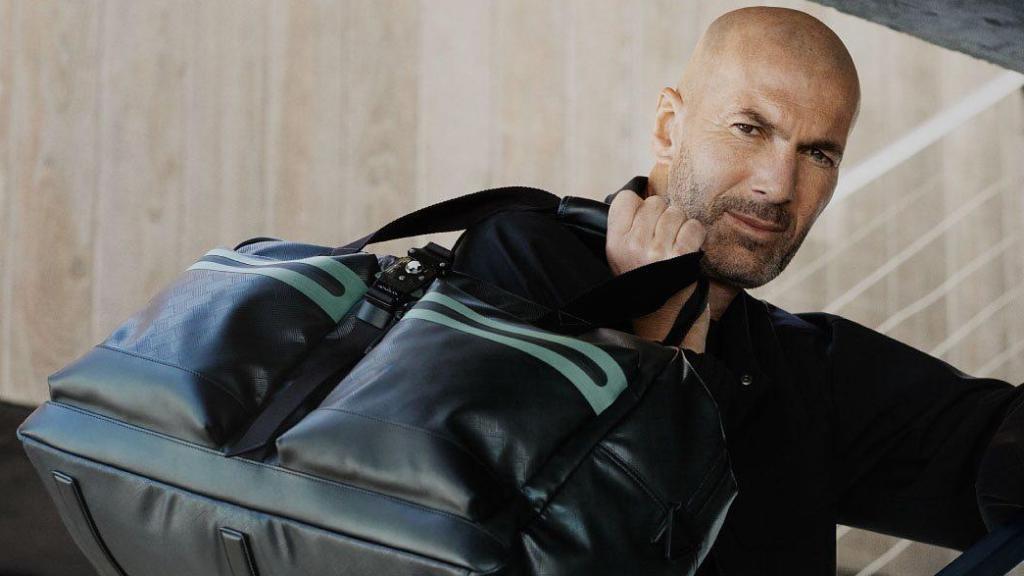 Zinedine Zidane en una imagen publicitaria