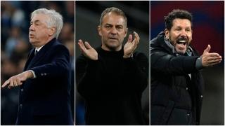 Ancelotti, Flick y Simeone