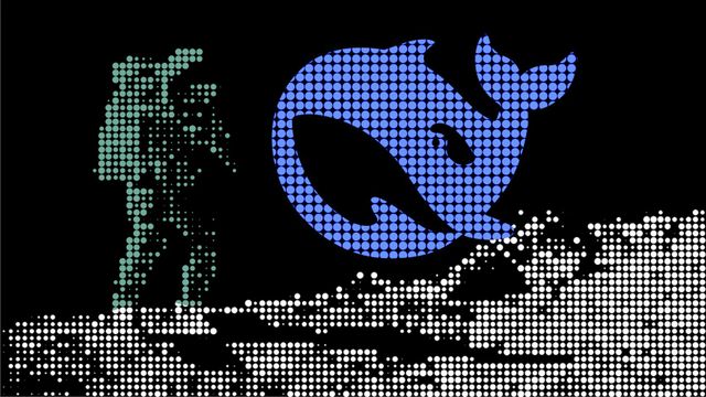 Fotomontaje de DeepSeek y ChatGPT