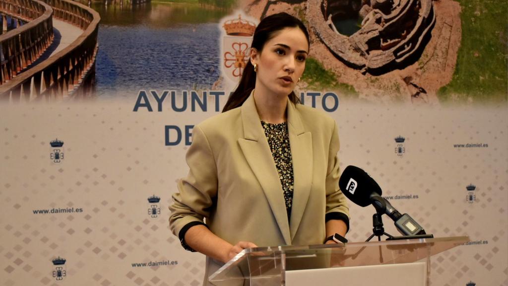 Lourdes Rodríguez de Guzmán, portavoz del equipo de Gobierno de Daimiel.
