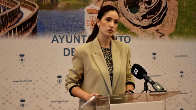 Lourdes Rodríguez de Guzmán, portavoz del equipo de Gobierno de Daimiel.