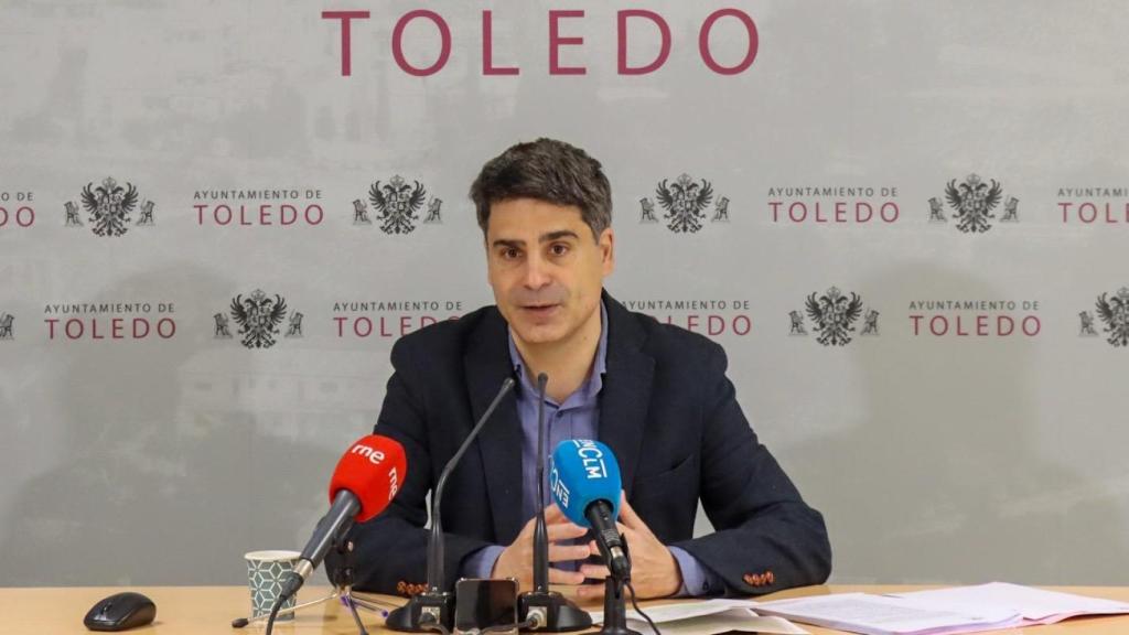 Juan José Alcalde, portavoz del equipo de Gobierno del Ayuntamiento de Toledo.