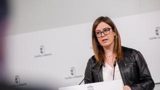 Esther Padilla, portavoz del Gobierno de Castilla-La Mancha. Foto: JCCM.