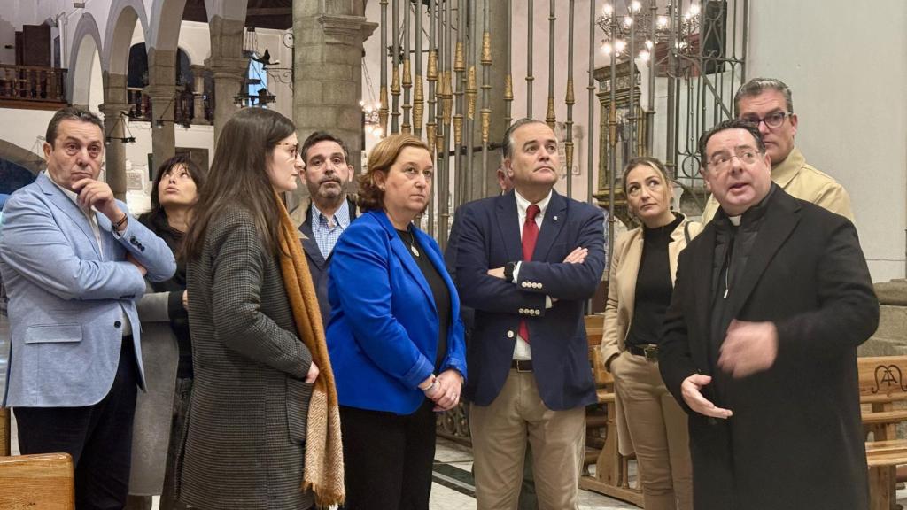 Visita a la Basílica del Prado de Talavera. Foto: Ayuntamiento.