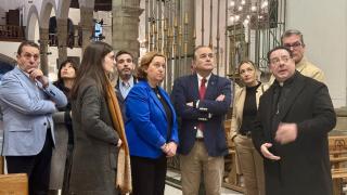 Visita a la Basílica del Prado de Talavera. Foto: Ayuntamiento.