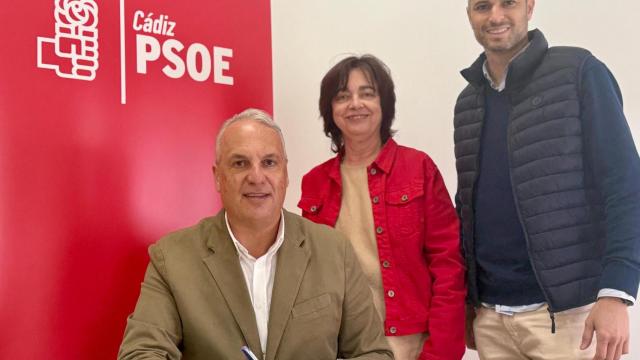 Ruiz Boix, en la presentación de su candidatura a liderar de nuevo el PSOE de Cádiz.