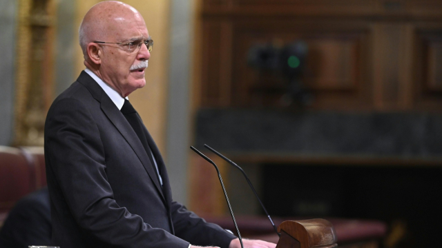Agustín Rosety en la tribuna del Congreso en una imagen de archivo.